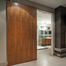 Cargar imagen en el visor de la galería, luxury high quality decoration wooden barn door price  (PLEASE SEND YOUR SIZE).
