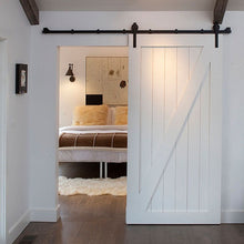 Load image into Gallery viewer, luxury high quality decoration wooden barn door price  (PLEASE SEND YOUR SIZE).
