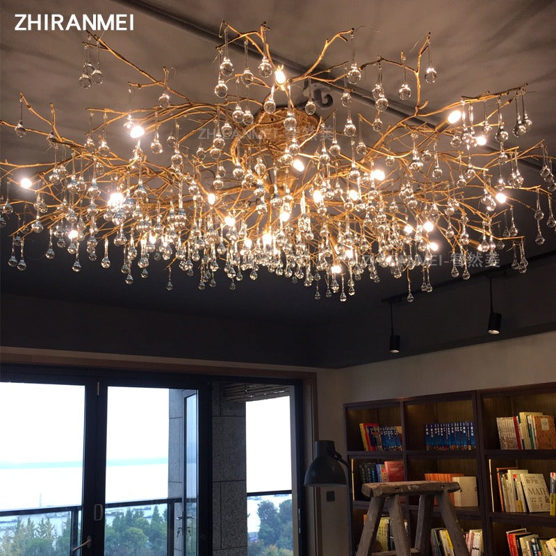 Luxury home led lights chandeliers ceiling brass  "Price depends on the size you need"