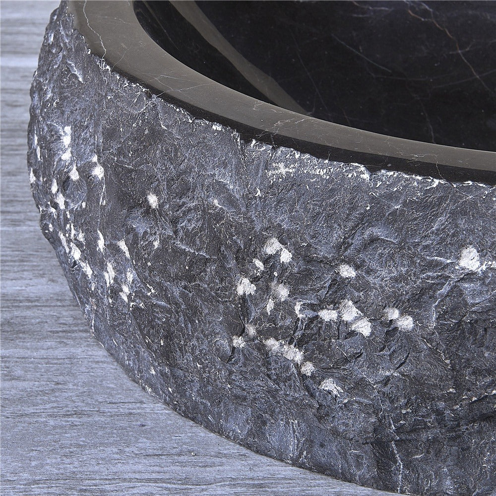 Smooth Natural Stone Wash Basin Bathroom  Sinks