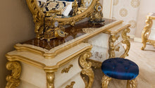 Load image into Gallery viewer, Luxury Style Royal Imperial Hand Made European Rococo Gold Leafing Antique Bed for Master Bedroom unique
