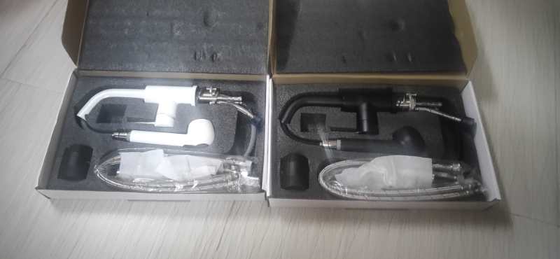 Black Kitchen Sink Made of Granite