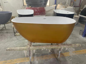 Luxury GOLD Acrylic Bathtub