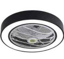 led Lights ceiling With 3 changing colors and Fan