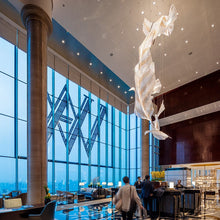 Load image into Gallery viewer, Modern Custom Decorative Ceiling big Chandelier Luxury K9 Crystal Glass Hanging &quot;Price depends on the size you need&quot;
