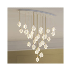 Modern luxury living room restaurant pendant lights ceiling crystal glass chandelier "Price depends on the size you need"