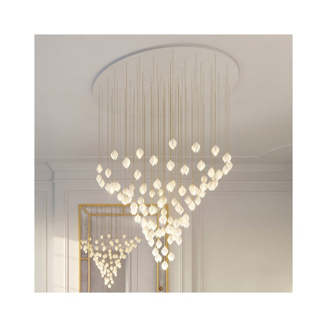 Moderne Luxus-Pendelleuchten für Wohnzimmer und Restaurant, Kristallglas-Kronleuchter – „Der Preis richtet sich nach der benötigten Größe.“ 