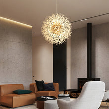Load image into Gallery viewer, Modern Nordic Decorative Luxury Hanging Crystal Bulb Dandelion LED Chandeliers Pendant Lights
