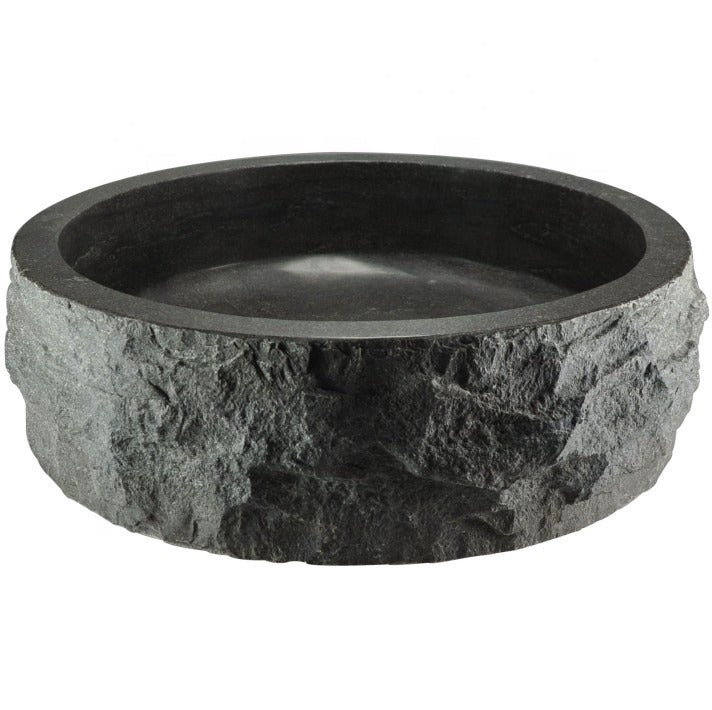 Natural Black Stone Sink Countertop Wash Basin