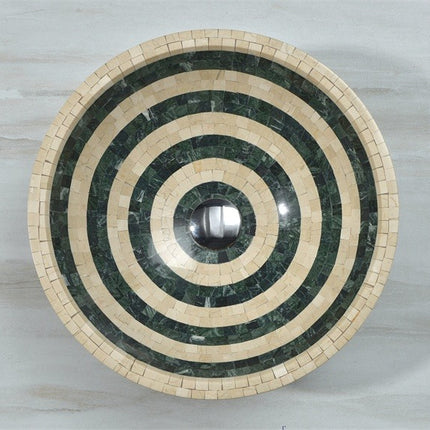 Natural Stone Marble lavatory basin bathroom luxury basin round