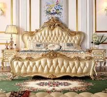 Cargar imagen en el visor de la galería, new bedroom design home bed set furniture bedroom luxury ,bed frame queen size
