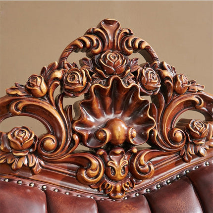 new classic bedroom furniture bedroom set luxury brown color king bed