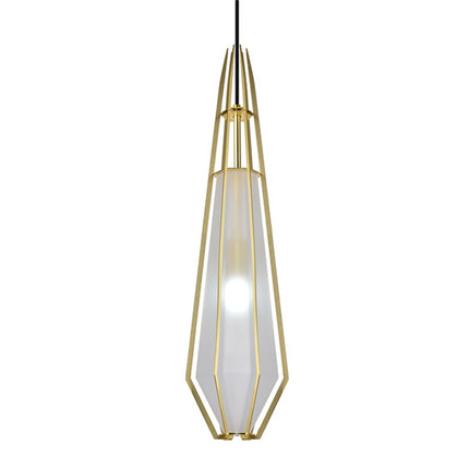 3er-Set nordisch-moderne, elegante Goldlampe, milchweißes Glas, Hängeleuchte 