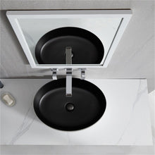 Lade das Bild in den Galerie-Viewer, Oval Above the Counter Wash Basin Sink Black Edition
