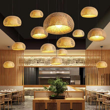 Load image into Gallery viewer, Modern Decoration Chandelier Bamboo Pendant Lamp

