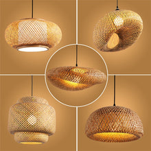 Load image into Gallery viewer, Modern Decoration Chandelier Bamboo Pendant Lamp
