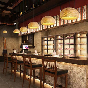 Modern Decoration Chandelier Bamboo Pendant Lamp