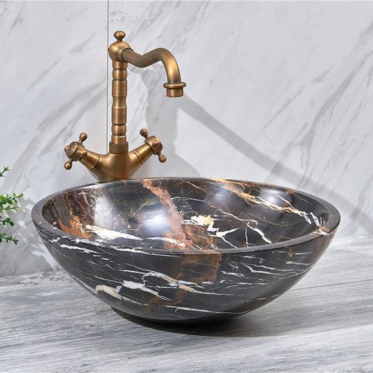 Portoro Extra Imported Marble Stone Vanity