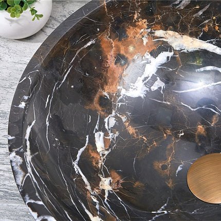 Portoro Extra Imported Marble Stone Vanity