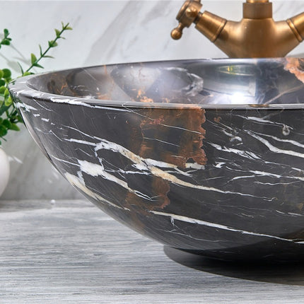 Portoro Extra Imported Marble Stone Vanity