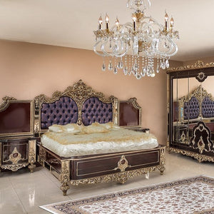 Royal king deals size bedroom set