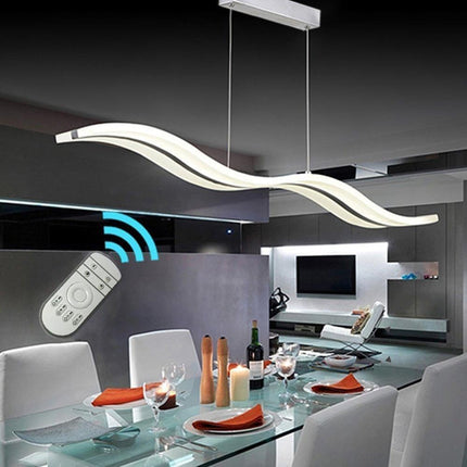 Modern Wave Dimmbarer LED-Kronleuchter, Hängeleuchte