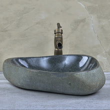 Load image into Gallery viewer, River Stone Granite Bathroom Sink
