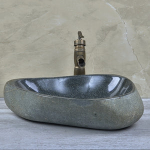 River Stone Granite Bathroom Sink