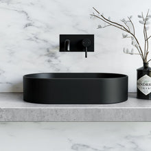 Load image into Gallery viewer, Black Edition Matte Sink Oval Basin Ceramic
