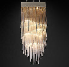 Load image into Gallery viewer, Simig lighting custom gold k9 rock crystal chandelier luxury lustre cristal pendant light  &quot;Price depends on the size you need&quot;
