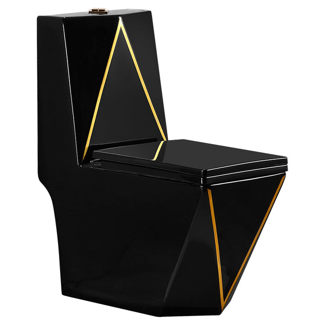 A square black ceramic toilet bowl with gold geometric patterns on the tank.

square black toilet bowl
black ceramic wc toilet
modern black bathroom toilet
p-trap toilet bowl
s-trap toilet bowl
square ceramic toilet
luxury bathroom toilet
modern sanitary ware toilet
black wc commode