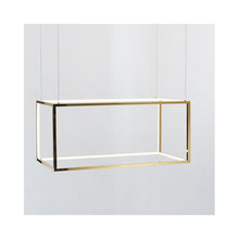 Lade das Bild in den Galerie-Viewer, Square Stainless steel gold luxury home decor Pendant lamp Chandelier &quot;Price depends on the size you need&quot;
