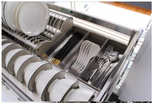 Cargar imagen en el visor de la galería, 304 Kitchen Cabinet pull out drawer stainless steel storage basket 600mm
