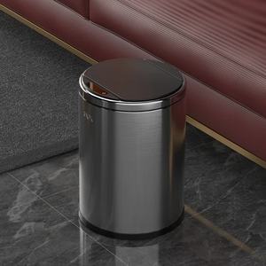 Household Intelligent Touch Free Garbage Bin Waste Bins Automatic Plastic