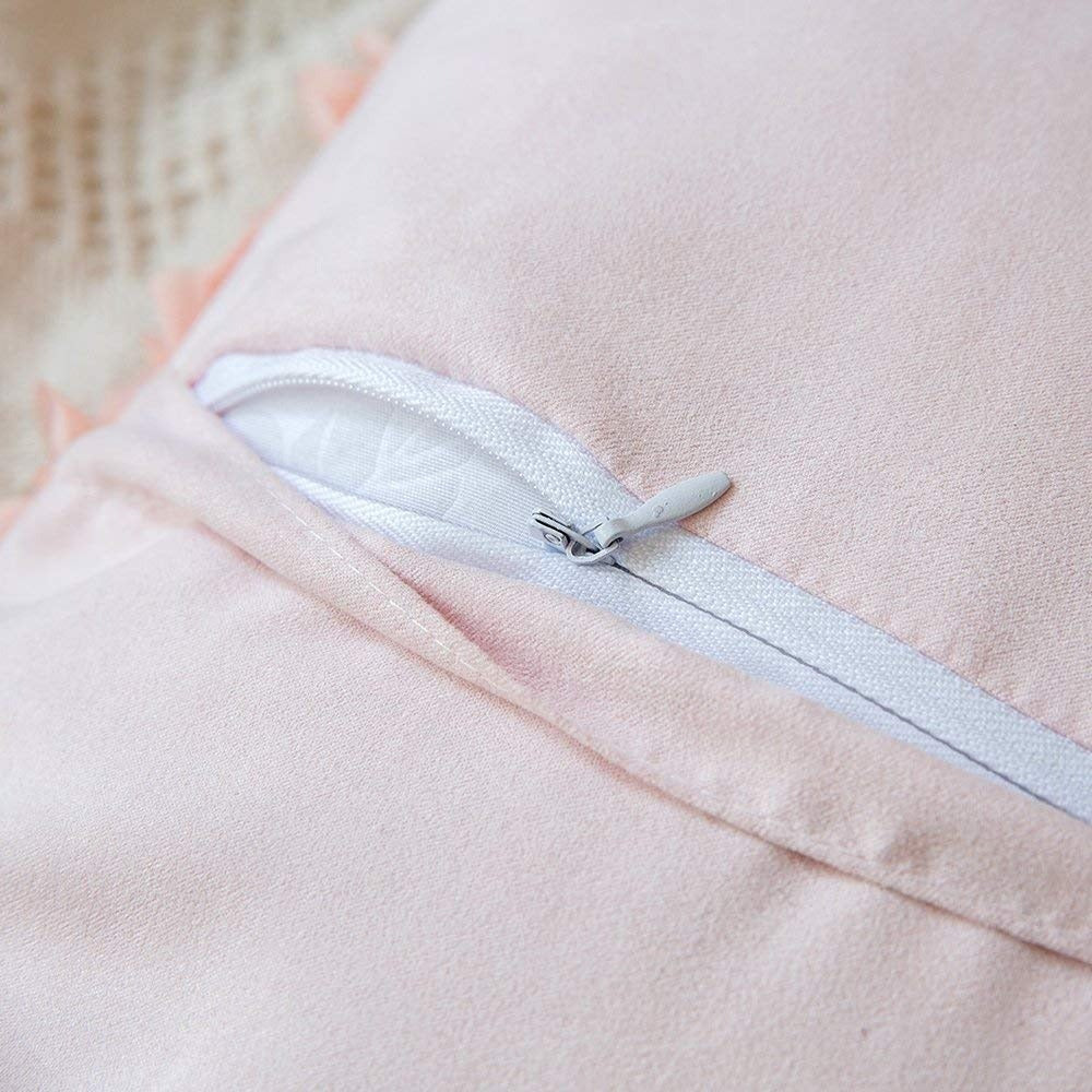 decorative pillow covers custom rose flower pillow cover housse de coussin