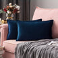 Fringe Cushion Velvet Tassel Pillow Cover Solid Color Cushion Cover For Sofa