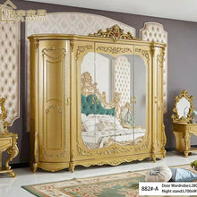 Загрузить изображение в средство просмотра галереи, Luxurious Turkish bedroom set king size wooden bedroom furniture set
