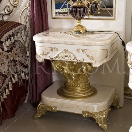 Wooden Craving Noble Luxury set furniture noble Bedroom Sets Classic Home Furniture Antique Wood Bed European