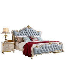 Загрузить изображение в средство просмотра галереи, Wooden Craving Villa Bedroom Sets luxurious Style Classic Cheap Italy Bedroom Furniture Home Furniture Wood Antique European
